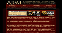 Desktop Screenshot of ajpm.com